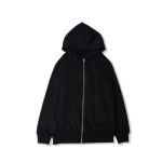 Zipper Hoodie Black